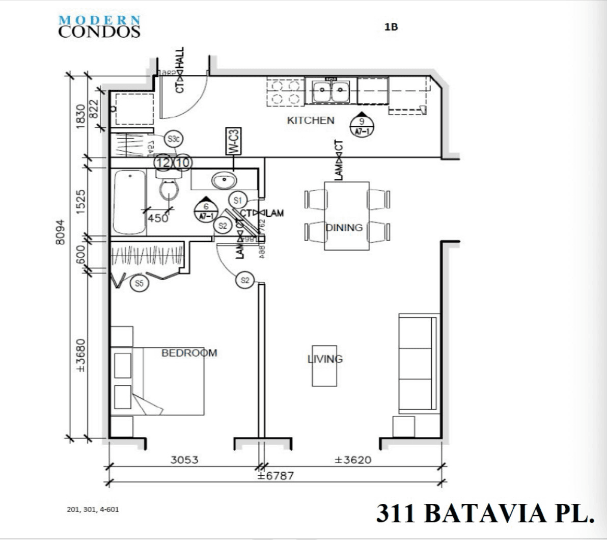 Rental Building - 311 Batavia Pl - Suite 1B