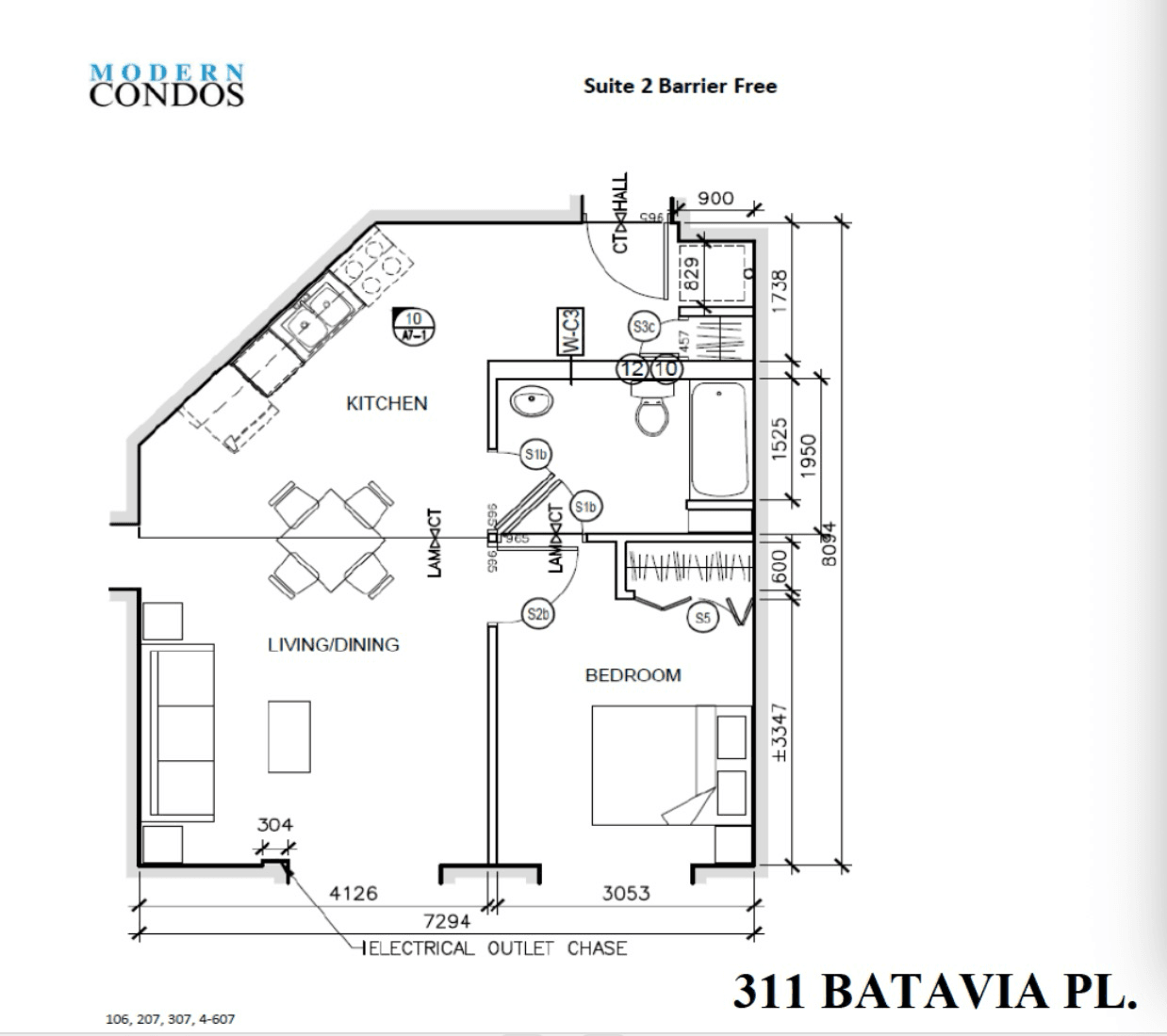 Rental Building - 311 Batavia Pl Suite 2 Barrier Free