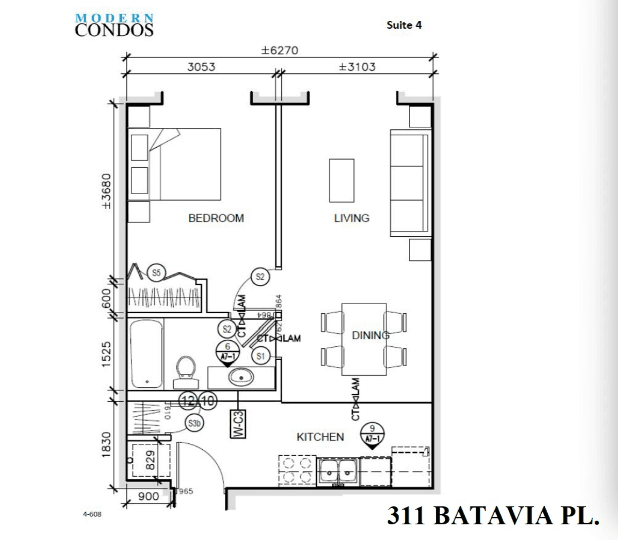 Rental Building - 311 Batavia Pl - Suite 4